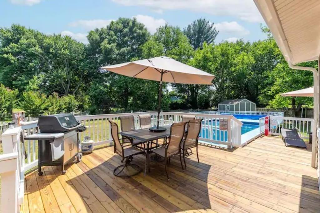 Lrge 5 Bedroom 9 Beds Near Dc-Pool, Hot Tub, Gym, Game Rm, Fire Pit Bowie Exterior foto